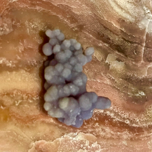 Grape Agate Mini Orb Clusters