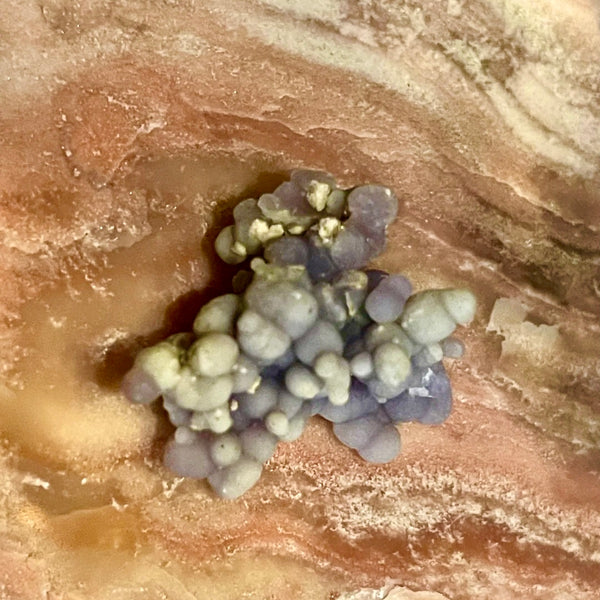 Grape Agate Mini Orb Clusters