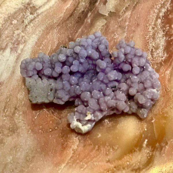 Grape Agate Mini Orb Clusters