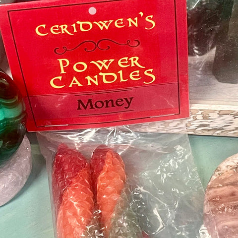 Money Power Candle Pair