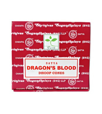 Satya Dragons Blood Incense Cones