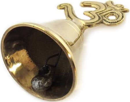 Om brass bell