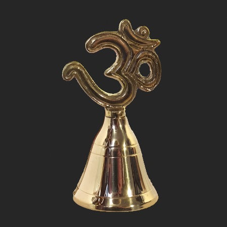 Om brass bell