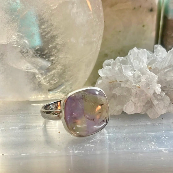 Ametrine Sterling Silver .925 Ring | Size 10