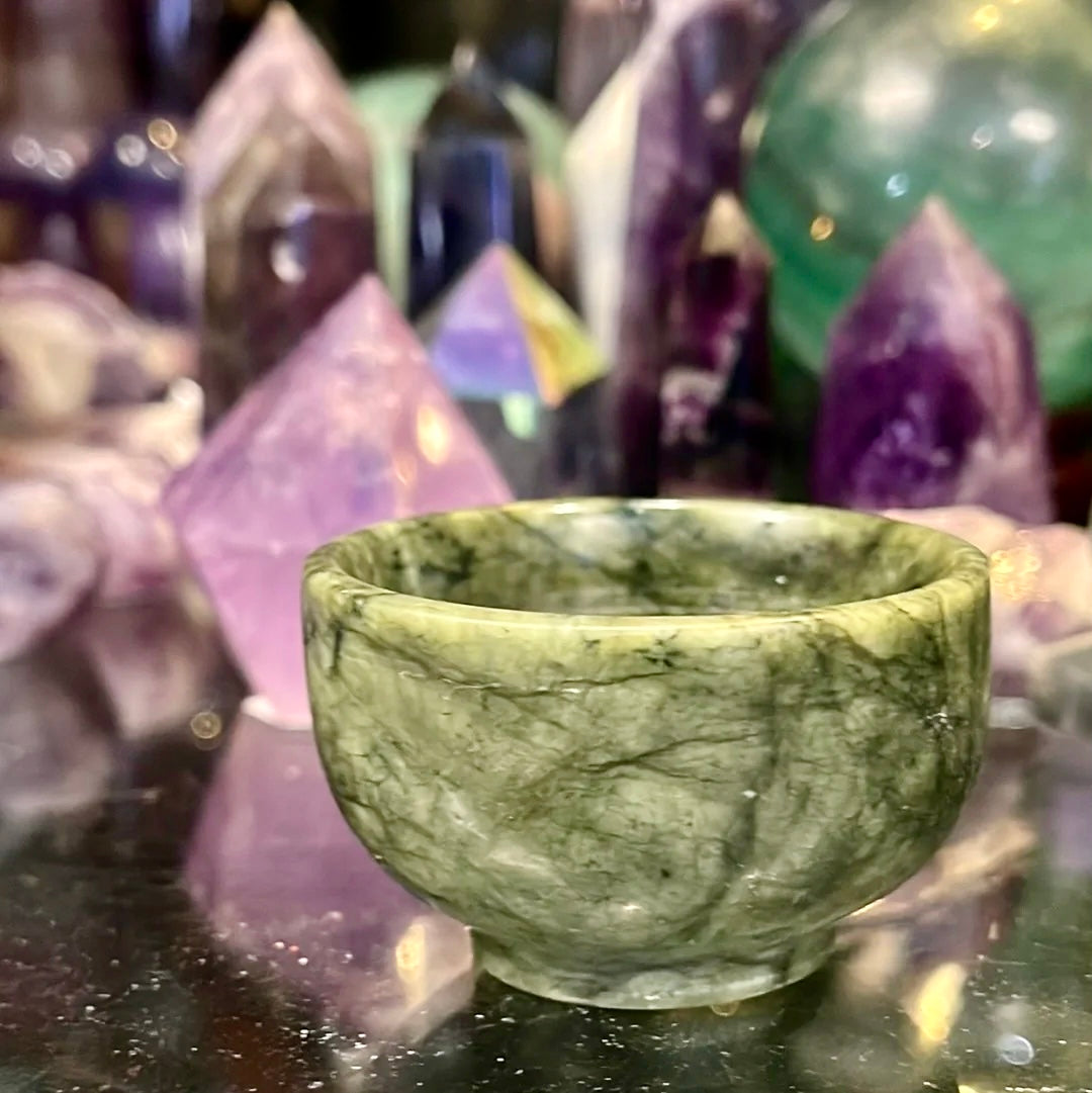 Jade Offering Bowl | 2 inch
