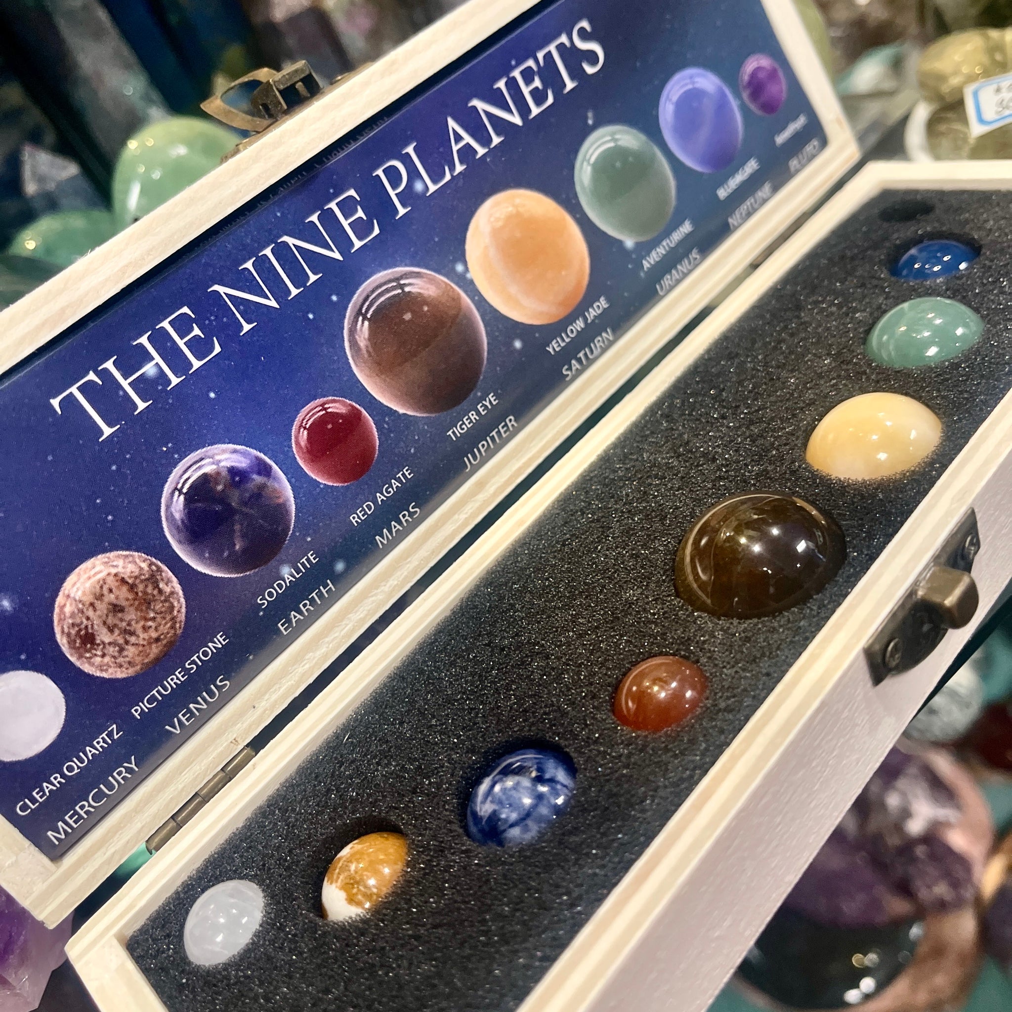 Nine Planets Gemstone Set