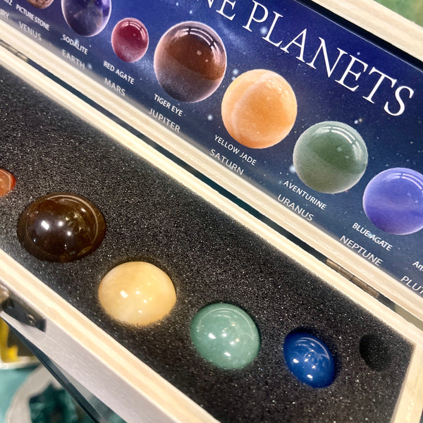 Nine Planets Gemstone Set