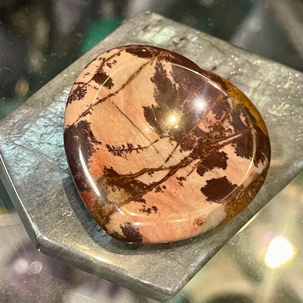 Crazy Horse Jasper Heart Shaped Worry Stone