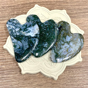 Moss Agate Gua Sha Tool