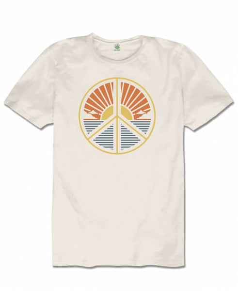 Peace Scene Bamboo Organic Cotton T-Shirt