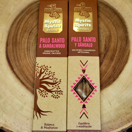 Palo Santo and Sandalwood Incense by Mystic Spirits