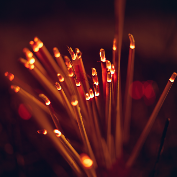 Incense Sticks burning