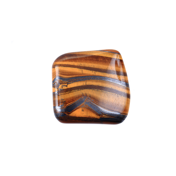 Natural Tiger's Eye Pocket Stone Cube