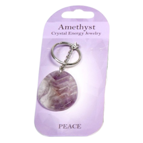 Gemstone Quartz Keychain | Assorted