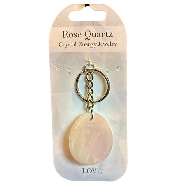 Gemstone Quartz Keychain | Assorted