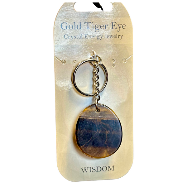 Gemstone Quartz Keychain | Assorted