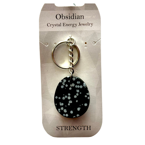 Gemstone Quartz Keychain | Assorted