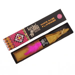 Tribal Soul White Sage + Lavender Stick Incense | 15 gm