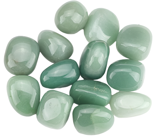 Green Aventurine Tumbled Pocket Stone