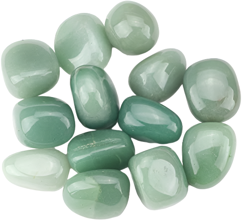 Green Aventurine Tumbled Pocket Stone