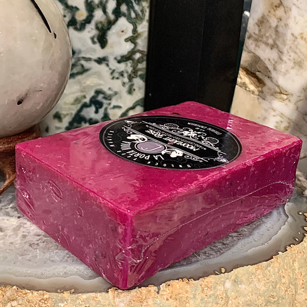 Rose Scrub Cold Process Soap Bar 4.8 Ounce