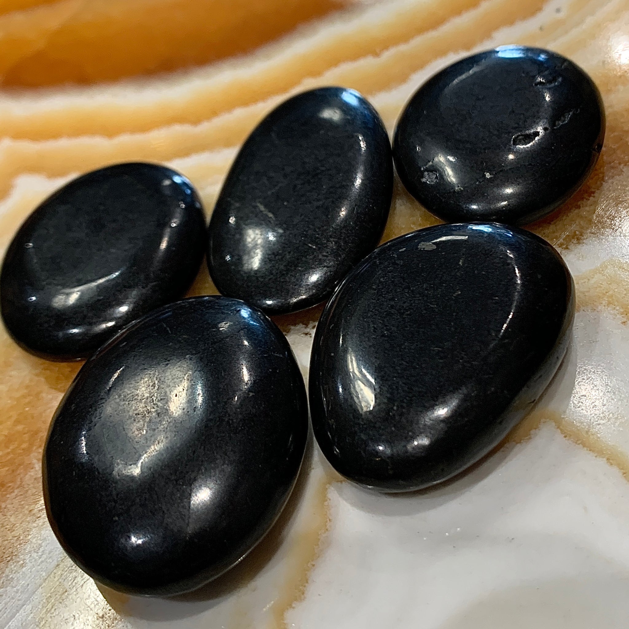 Shungite Small Palm Stones