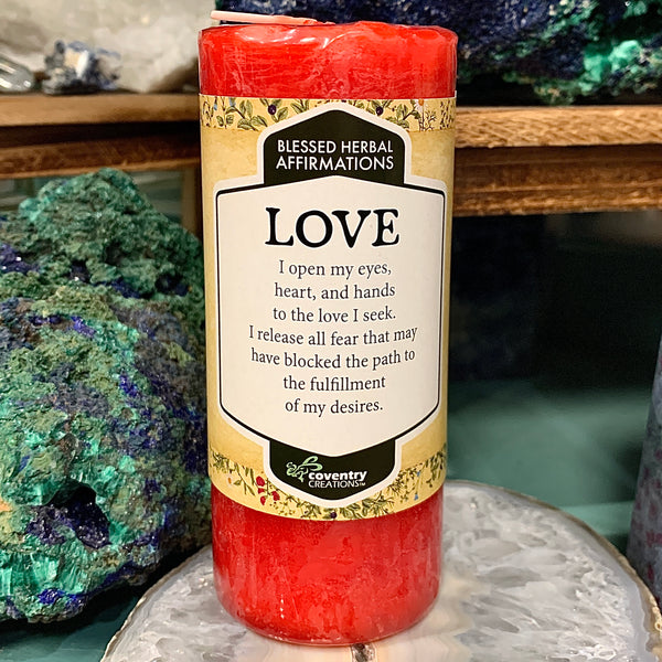 Love Affirmation Candle