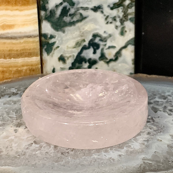 Rose Quartz Sphere Stand