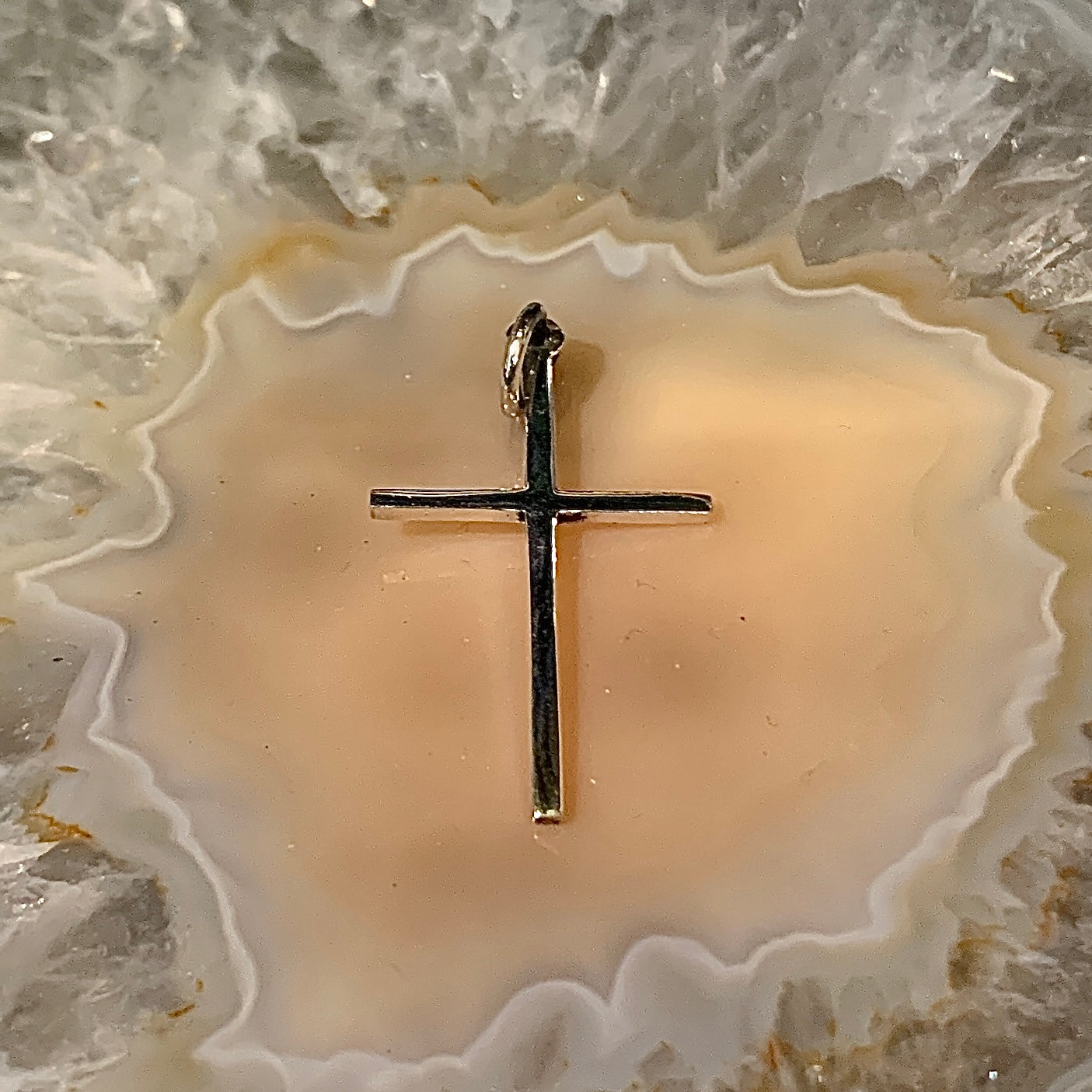 Cross Sterling Silver Pendant