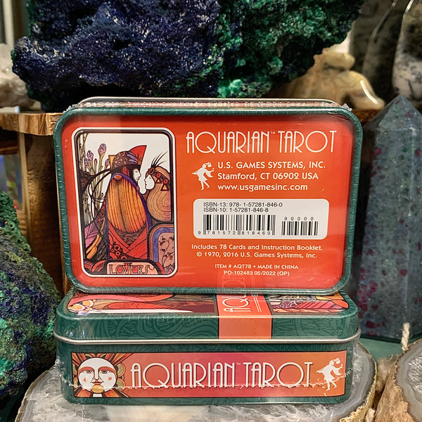 Aquarian Tarot in a Tin