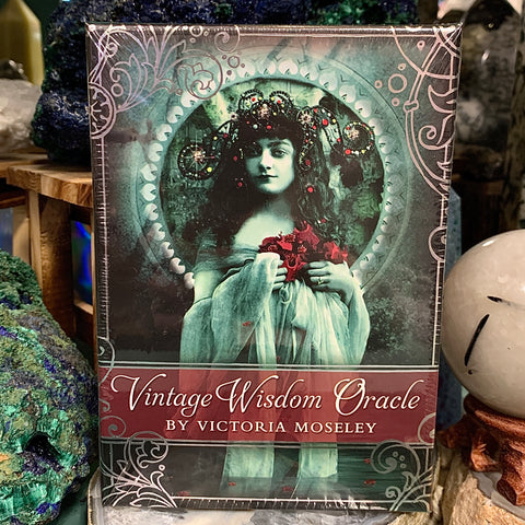 Vintage Wisdom Oracle Deck by Victoria Moseley