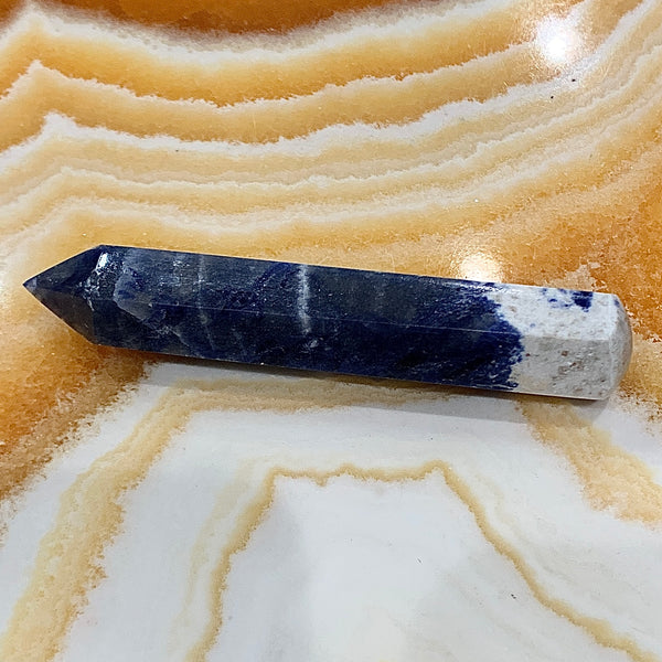 Sodalite Single Terminated Wand 3.75”