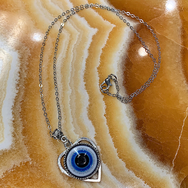 Evil Eye Bead Protection Necklace