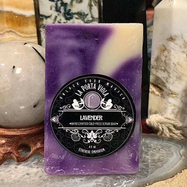 Lavender Cold Process Soap Bar 4.8 Ounce