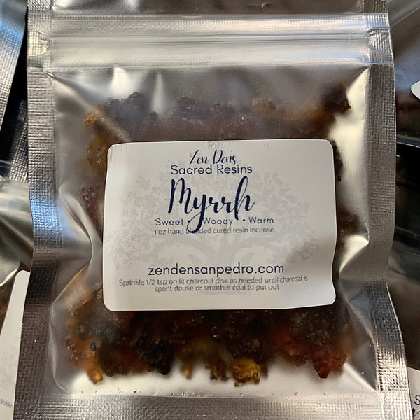 Myrrh Resin by Zen Den San Pedro| 3/4 oz