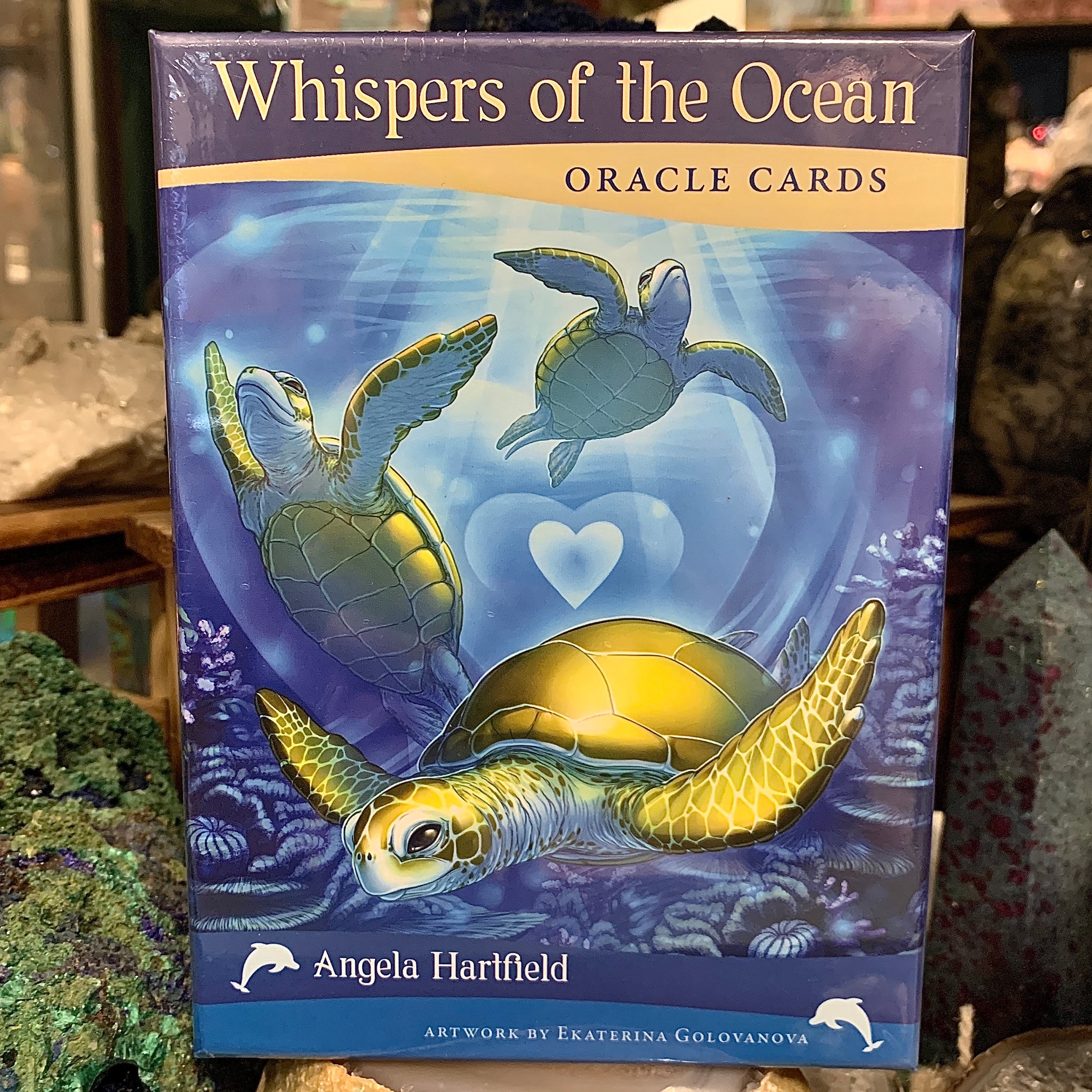 Whispers of the Ocean Oracle Deck by Angela Hartfield