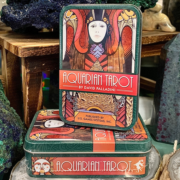 Aquarian Tarot in a Tin