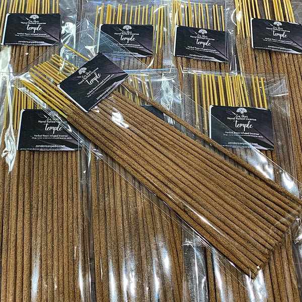 Temple Hand Rolled Incense 20 pc