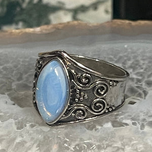 Opalite Marquis Stone Silver Ring