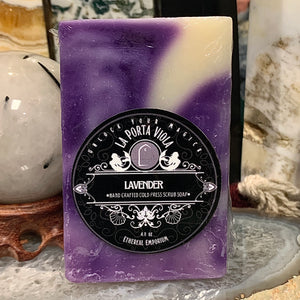 Lavender Cold Process Soap Bar 4.8 Ounce