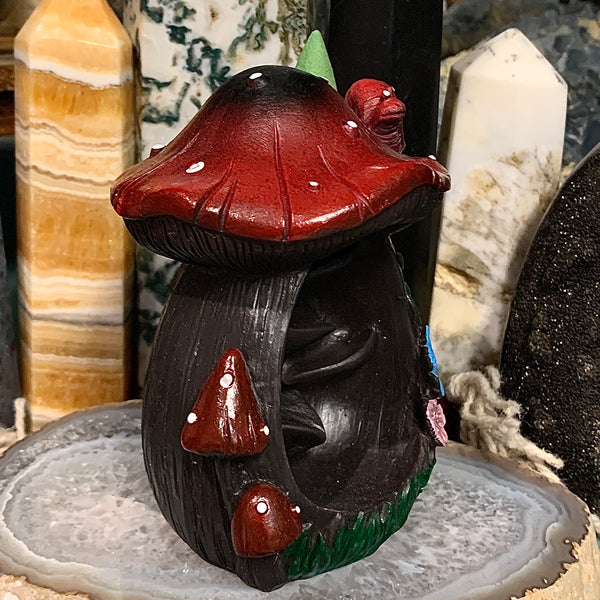 Mushroom Backflow Incense Burner