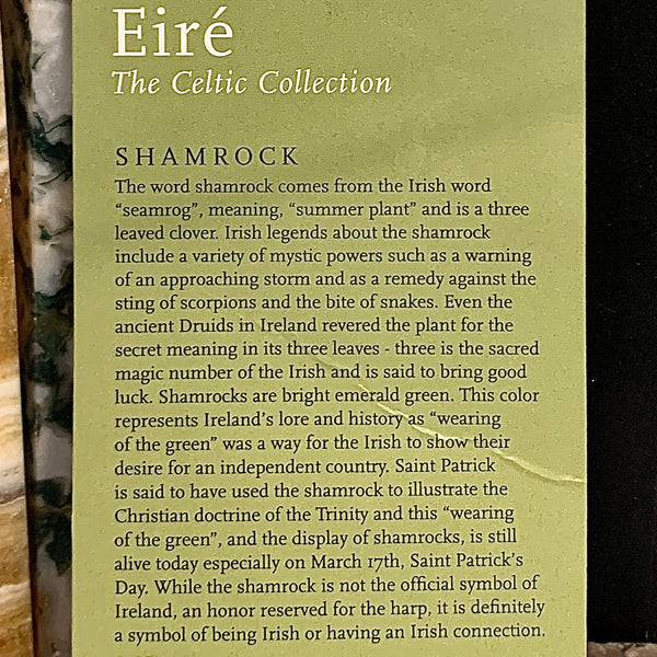 Eire Series Shamrock Pendant Necklace