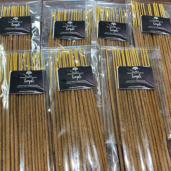 Temple Hand Rolled Incense 20 pc