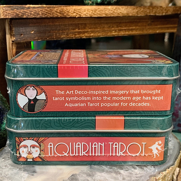 Aquarian Tarot in a Tin