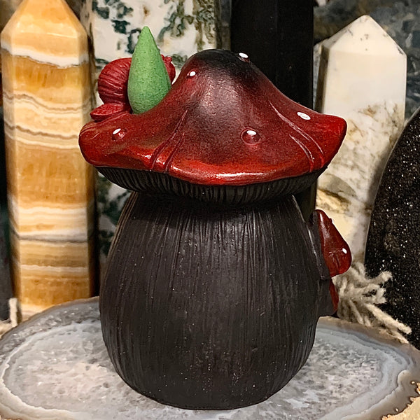 Mushroom Backflow Incense Burner