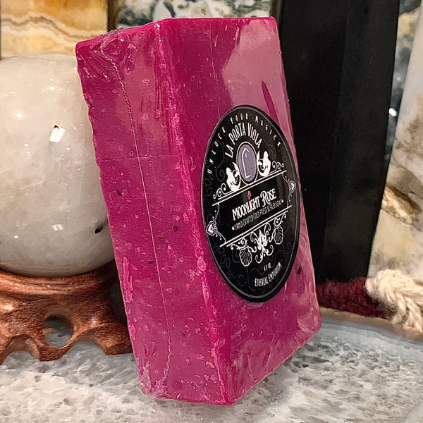 Rose Scrub Cold Process Soap Bar 4.8 Ounce