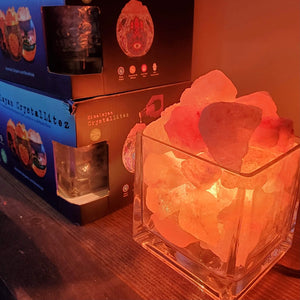 Himalayan CrystalLitez - Square Salt Lamp Diffuser With Dimmer Cord