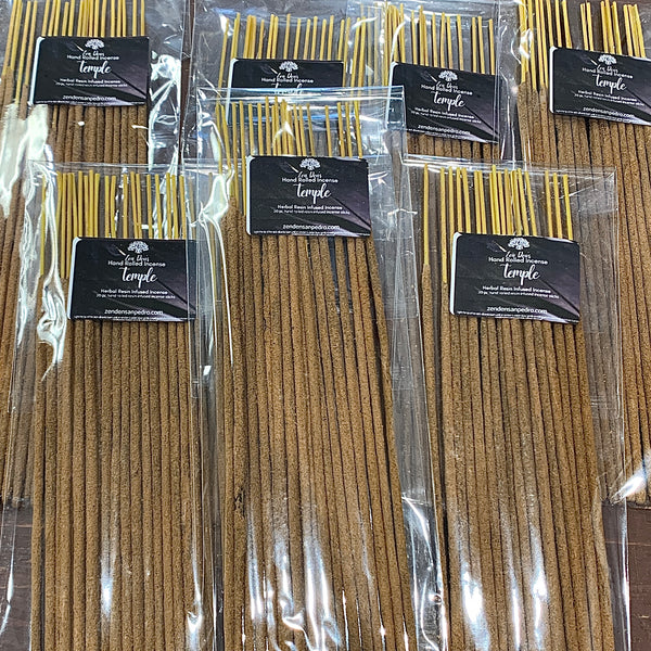 Temple Hand Rolled Incense 20 pc