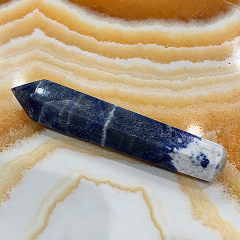 Sodalite Single Terminated Wand 3.75”