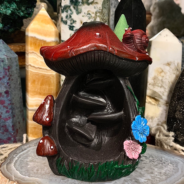 Mushroom Backflow Incense Burner